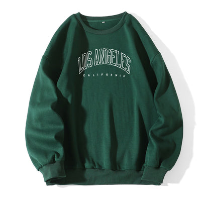 Sudadera Cuello Redondo con Estampado de Letras - Image 10