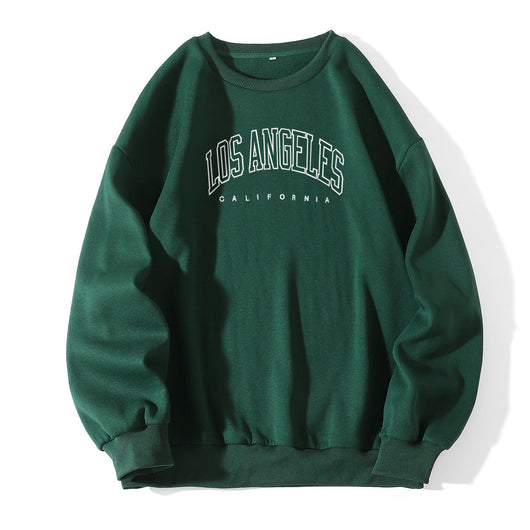 Sudadera Cuello Redondo con Estampado de Letras - Image 10