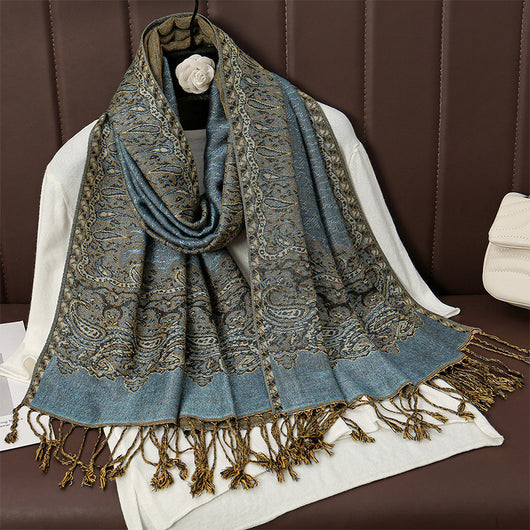 Chal Faux Cashmira Otoño-Invierno | Envolvente Cálido y Elegante - Image 29