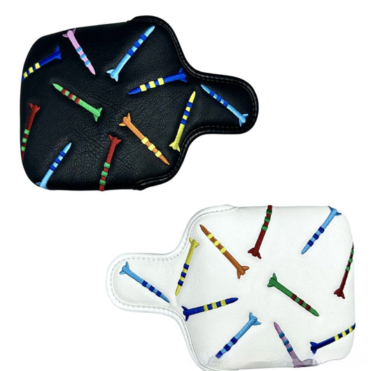 Funda Protectora para Putter Golf con Patrón Rocket Cuadrada