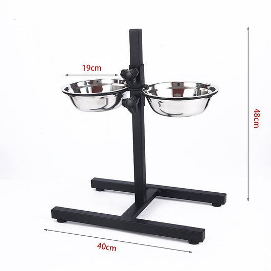Comedero Ajustable para Perros en Acero Inoxidable - Image 5