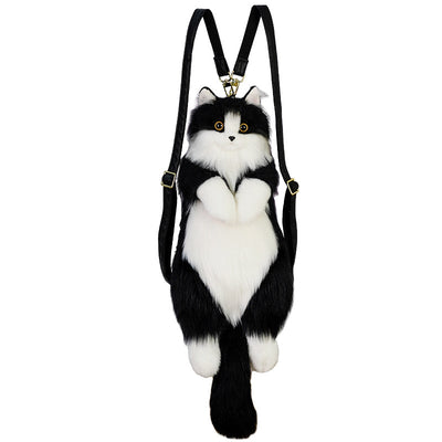 Bolsa Peluche Gato Lechero Adorable - Juguete Suave - Image 5
