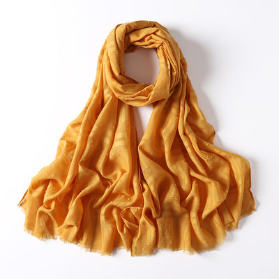Pañuelo Hijab Premium Tie-Dye Degradado con Estampado Arrugado - Image 15