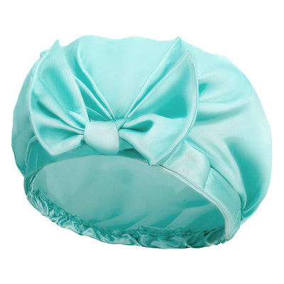 Gorro de Baño de Satén con Lazo para Mujer - Image 3