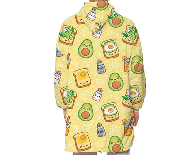 Suéter Manta Estampado Aguacate para Padres e Hijos - Image 15