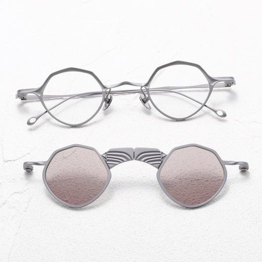 Gafas de Sol Redondas Retro Doble Capa - Diseño Único y Divertido - Image 18