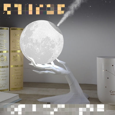 Humidificador Creativo con Luz Luna y Aromaterapia - Regalo Perfecto para Ella - Image 3