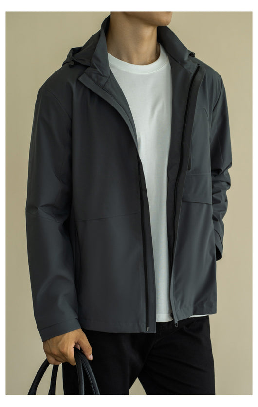 Chaqueta Impermeable Ligera para Hombre - Secado Rápido Otoño - Image 10