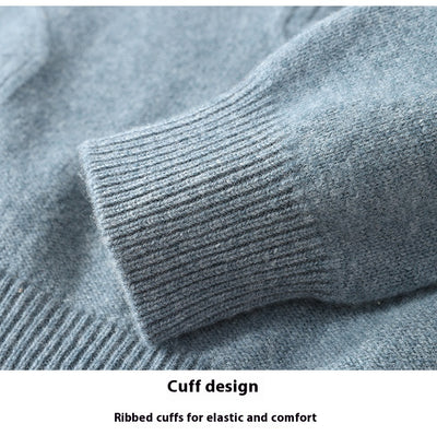 Suéter Grueso de Cuello Alto para Hombre - Abrigo Cálido de Invierno - Image 34