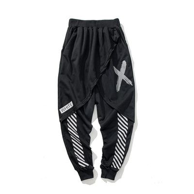 Pantalones Casuales Hombre Estilo Hip-Hop Japonés con Estampado Urbano - Image 10