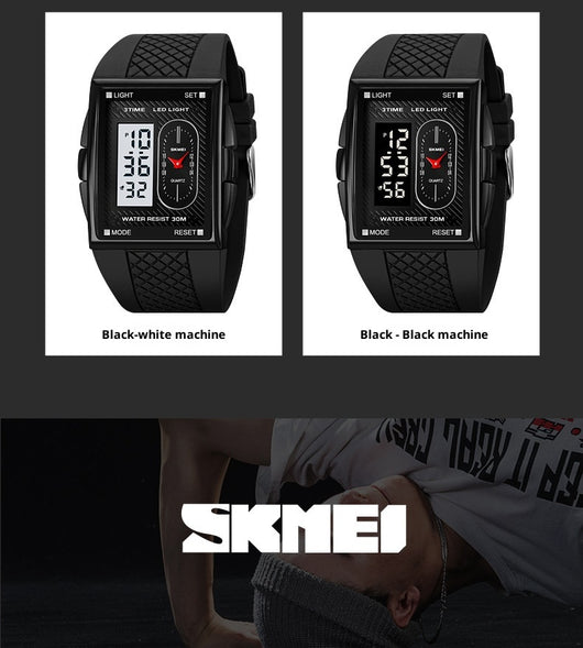 Reloj Deportivo Inteligente Dual para Estudiantes - Resistente al Agua - Image 16