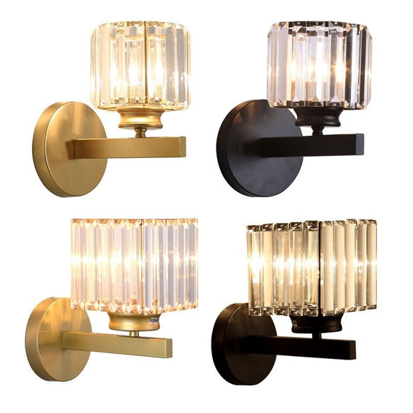 Lámpara de Pared Cristal Americano Diseño Postmoderno para Sala
