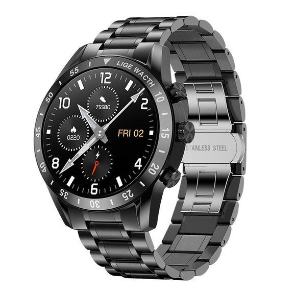 Pulseira Esportiva Inteligente Impermeável Masculina com Pedômetro