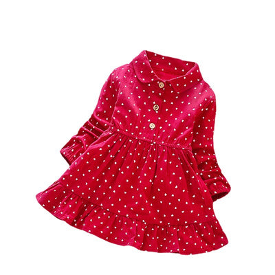 Vestido Primavera Niña Estilo Princesa - Falda Infantil Elegante - Image 4