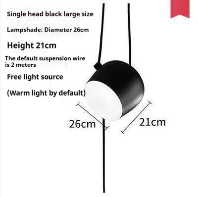 Lámpara de Techo Minimalista Moderna para Restaurantes y Tiendas - Image 8