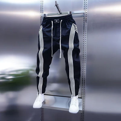 Pantalones Jogger a Rayas para Hombre - Comodidad Casual - Image 7