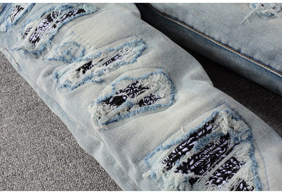 Jeans de Hombre con Rotos en las Rodillas - Estilo Urbano Moderno - Image 7