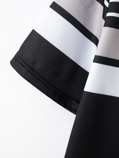 Camiseta Profesional a Rayas para Hombre - Versátil y Moderna - Image 15