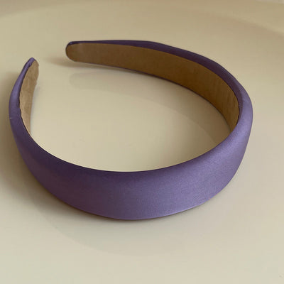 Diadema Retro de Satén con Esponja - Accesorio para Cabello Francés de Ancho Generoso - Image 22