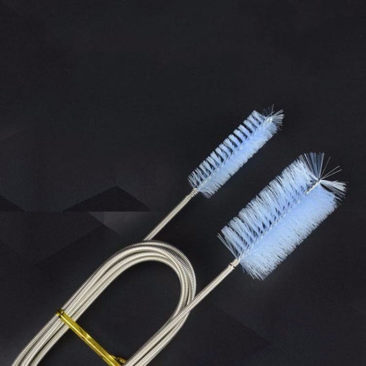 Cepillo Limpiador para Tuberías de Agua con Resorte Extensible