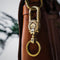 Llavero Steampunk de Latón Mecánico Vintage
