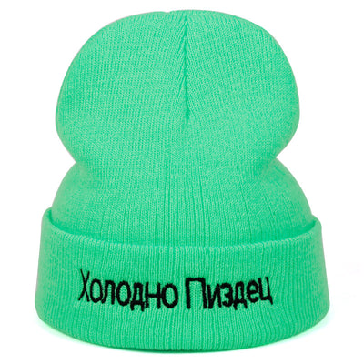 Gorros Tejidos con Bordado para Hombre y Mujer - Image 5
