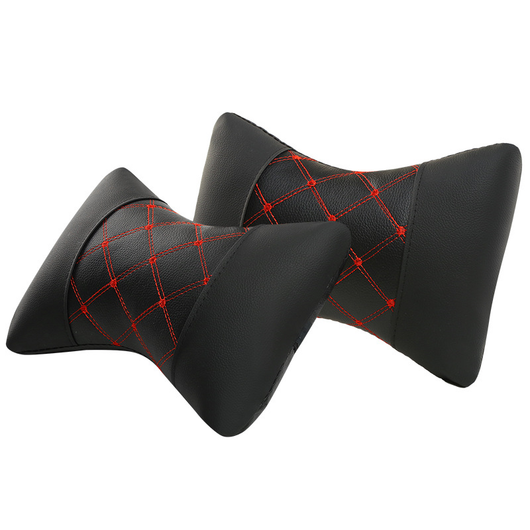 Almohada Cervical Acolchada de Cuero para Auto - Soporte Neck Pillow - Image 20