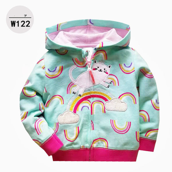 Sudadera con Capucha y Cierre para Niños