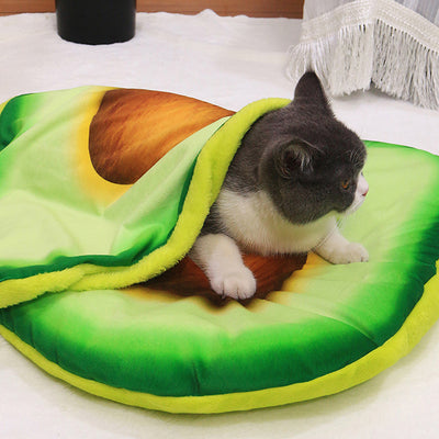 Cama Térmica 3D para Mascotas - Diseño Pizza, Aguacate y Tostada - Image 22