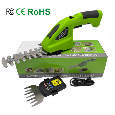 Tijeras Eléctricas Recargables Doble Función para Poda y Jardinería - Image 3