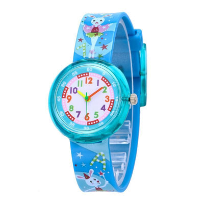 Reloj Infantil de Silicona Transparente con Diseños Adorables - Image 22