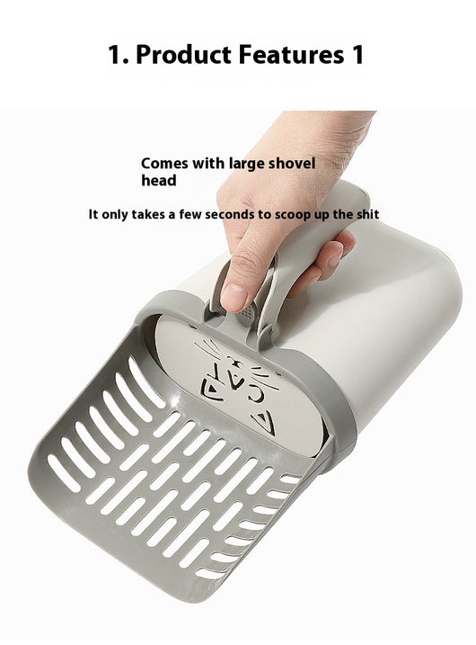 Pala Recogedora de Arena para Gatos con Contenedor Integrado - Image 11