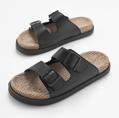 Pantuflas Masajeadoras de Cuerda de Cáñamo con Suela Elástica - Image 2
