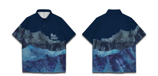 Remera Estampado Montaña Tendencia Manga Corta - Image 17