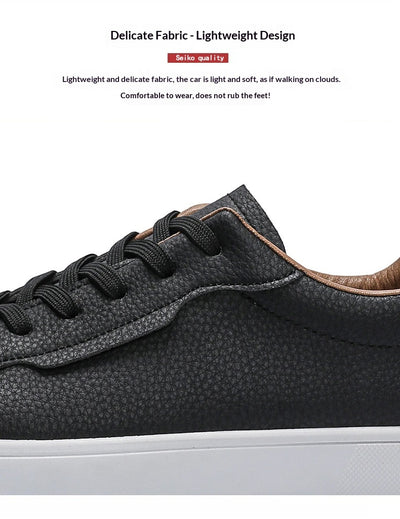 Tenis Blancos Casuales para Hombre Corte Bajo Primavera - Image 14