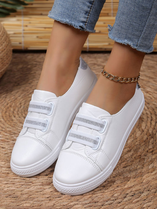 Zapatos Blancos Casuales Slip-On Cómodos y Versátiles - Image 25