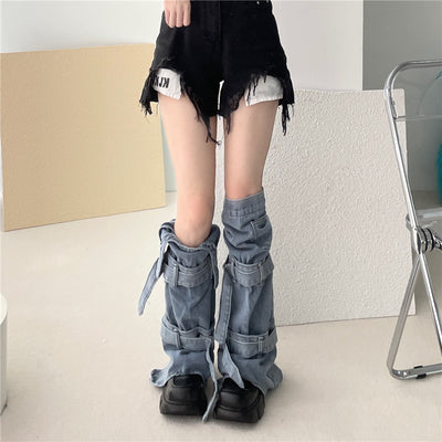 Calcetines Jeans Estilo Milenial Cool Girl - Diseño Trendy - Image 9