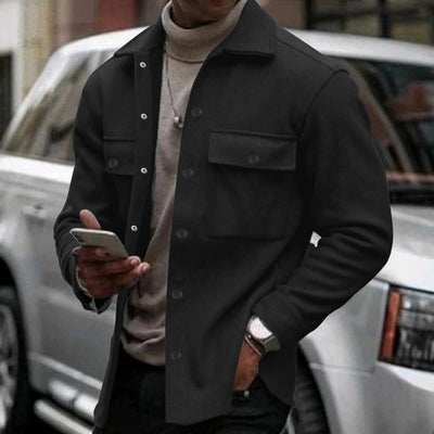 Chaqueta Slim Fit Casual para Hombre - Estilo Moderno y Versátil - Image 4