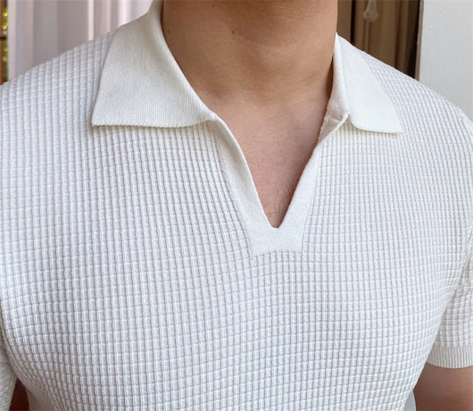 Camisa Cuello V Elegante sin Botones - Versátil y Moderna - Image 4