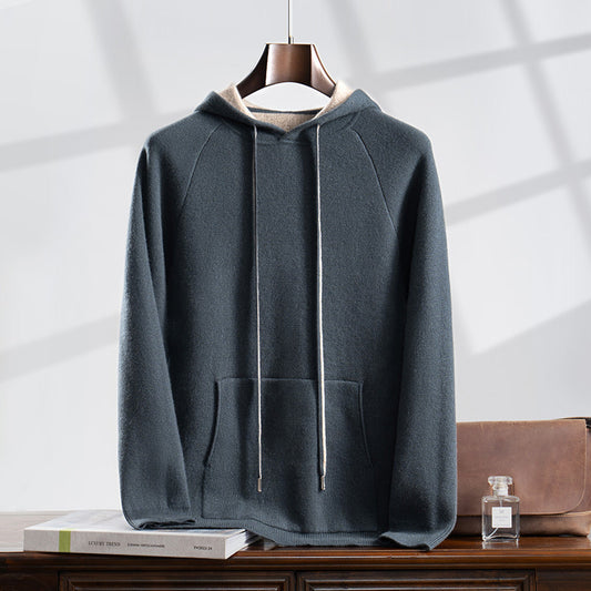 Suéter Deportivo de Cachemira Pura para Hombre - Otoño Invierno - Image 2