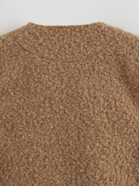 Chaleco de Lana con Moño Elegante - Colección Otoño Invierno - Image 10