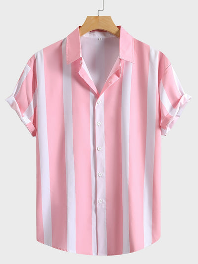 Camisa Casual de Playa con Solapa - Manga Corta para Verano - Image 5