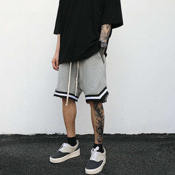 Shorts Deportivos con Cordón en Algodón - Image 4