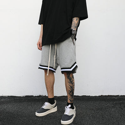 Shorts Deportivos con Cordón en Algodón - Image 4