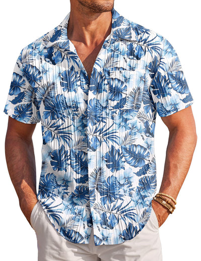 Camisa Cardigan Manga Corta para Hombre - Estilo Moderno y Versátil - Image 14