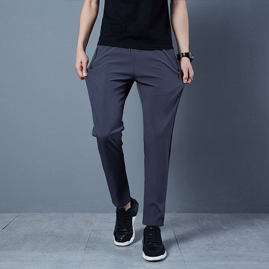 Pantalones de Verano Hombre Ice Silk Sueltos - Nuevo Estilo