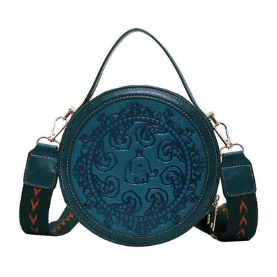Bolso Étnico Retro Pequeño para Mujer - Estilo Coreano Moderno - Image 3