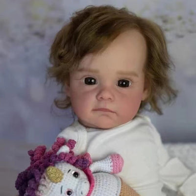 Muñeco Bebé Realista de Vinilo 45cm - Juguete Educativo Suave - Image 4