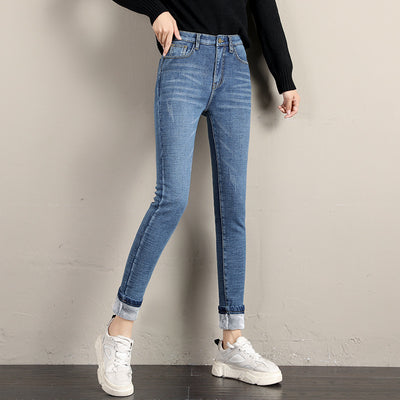 Pantalones Térmicos Reductores de Terciopelo para Mujer Talla Plus - Image 3