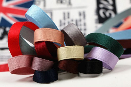 Cinta de Poliéster de 2.5cm Una Sola Cara para Manualidades y Decoración - Image 29